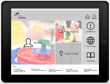 MTa Learning App - My MTa homepage